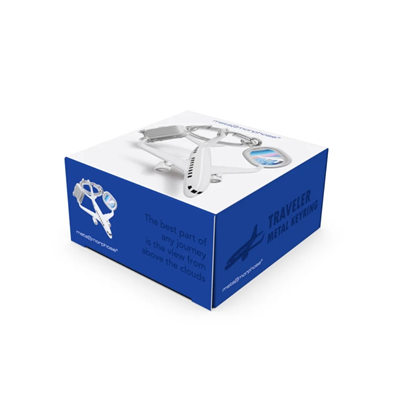 Metalmorphose Seyahat Aşığı Anahtarlık