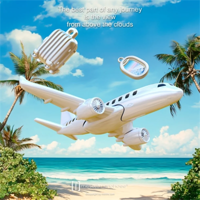 Metalmorphose Seyahat Aşığı Anahtarlık