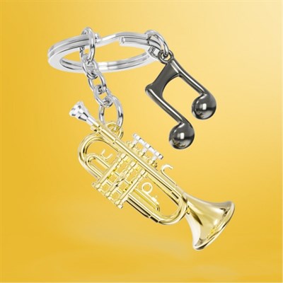 Metalmorphose Trumpet Keyring