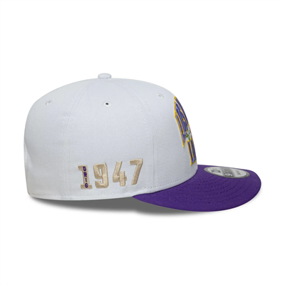 New Era 9FIFTY Snapback LA Lakers NBA Wordmark Blanc