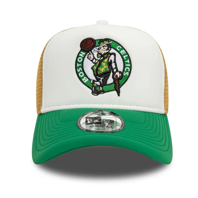 New Era 9FORTY NBA Boston Celtics Flower A-Frame Trucker Ayarlanabilir Şapka