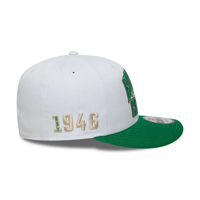 New Era Boston Celtics NBA Wordmark White 9FIFTY Snapback Ayarlanabilir Şapka
