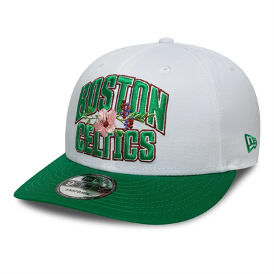 New Era Boston Celtics NBA Wordmark White 9FIFTY Snapback Ayarlanabilir Şapka