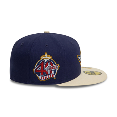 New Era LA Angels Visor Clip Navy 59FIFTY Şapka
