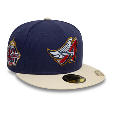 New Era LA Angels Visor Clip Navy 59FIFTY Şapka