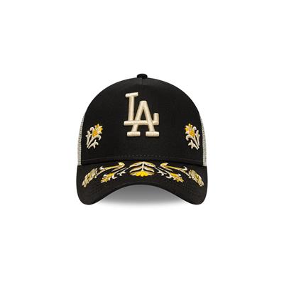 New Era Los Angeles Dodgers MLB Floral 9FORTY AF Trucker Snapback Şapka