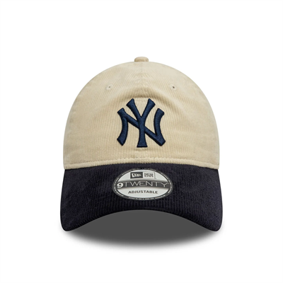 New Era New York Yankees Block Cord Cream 9TWENTY Ayarlanabilir Şapka