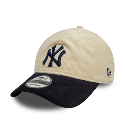 New Era New York Yankees Block Cord Cream 9TWENTY Ayarlanabilir Şapka