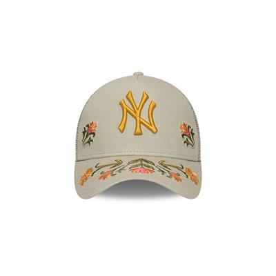 New Era New York Yankees MLB Floral 9FORTY AF Trucker Snapback Şapka