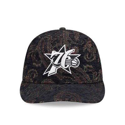 New Era Philadelphia 76ers NBA Jacquard Chenille Black 59FIFTY