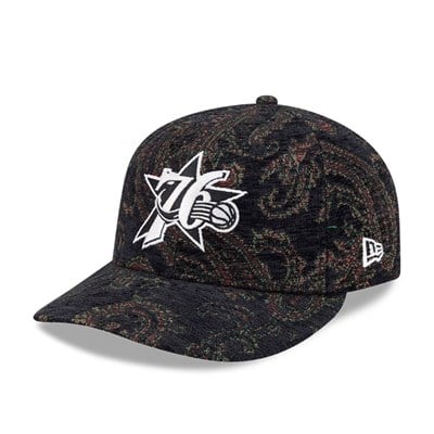 New Era Philadelphia 76ers NBA Jacquard Chenille Black 59FIFTY