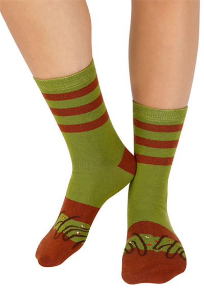 Socks+Stuff Pistachio Donut Socks