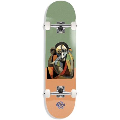 Push 7.75 Morocco MLSL Orange Skateboard Kaykay