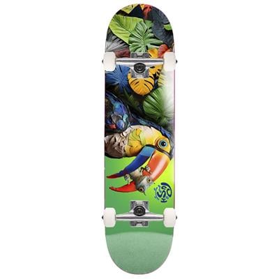 Push 8.0 Toucan FP Green Skateboard Kaykay