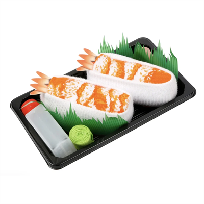 Socks+Stuff Shrimp Sushi Socks