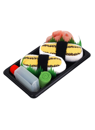 Socks+Stuff Egg Nigiri Sushi Socks