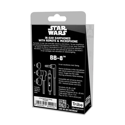 Tribe Star Wars BB-8 IN-EAR EARPHONES