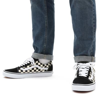 Vans UA Old Skool - (PRIMARY CHECK) BLK/WHITE