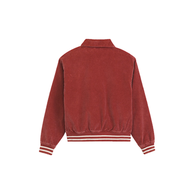 Vans Milliken Varsity Jacket Poppy Ember