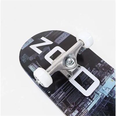 Zoo York 8.0 OG 95 Logo Block Chrysler Multi Skateboard Kaykay