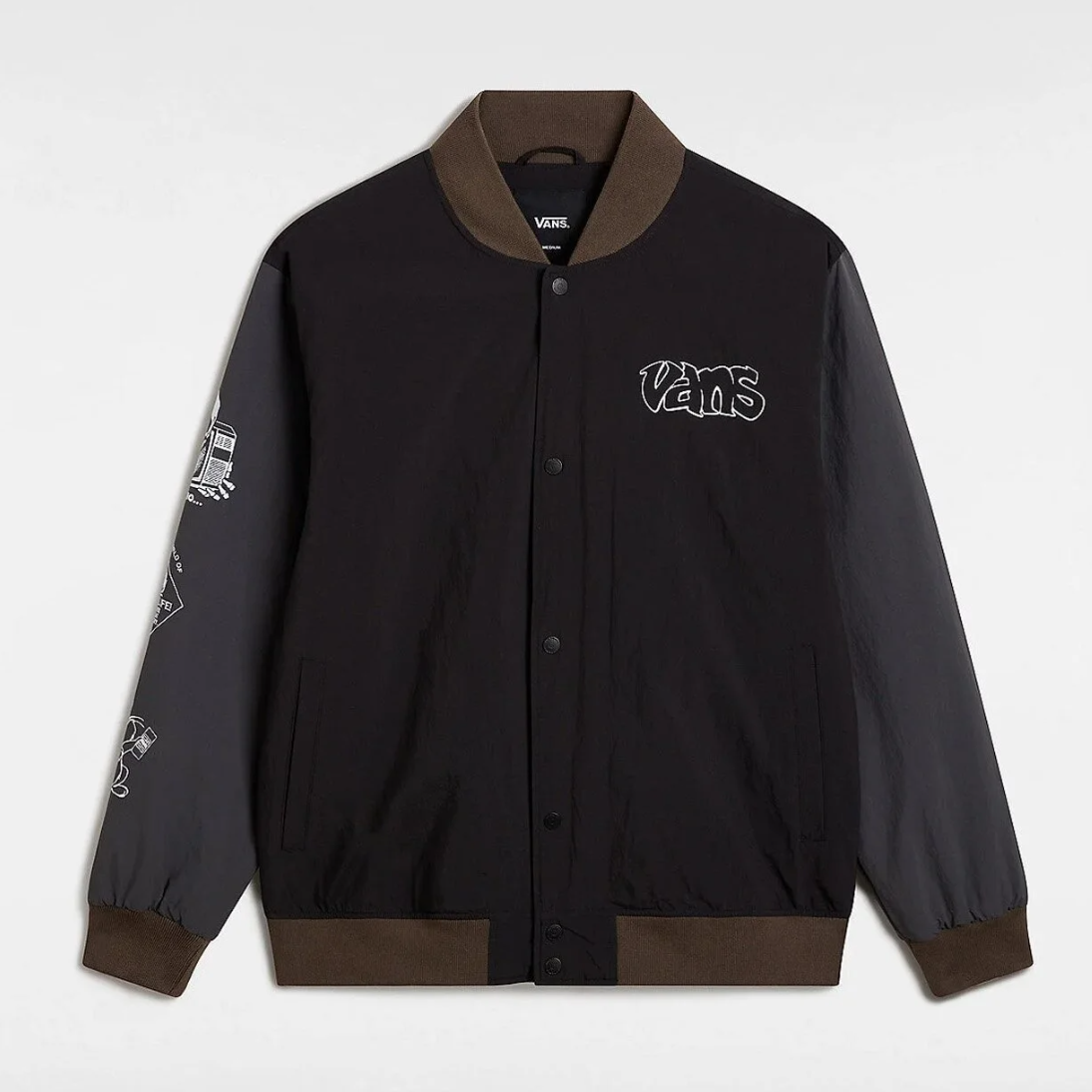 Crazy Eddy Baseball Jacket - VN000JY1KOU1