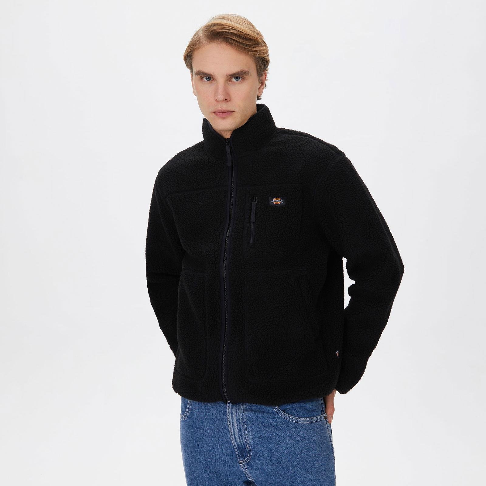 Dickies Mount Hope Fleece Erkek Siyah Sweatshirt