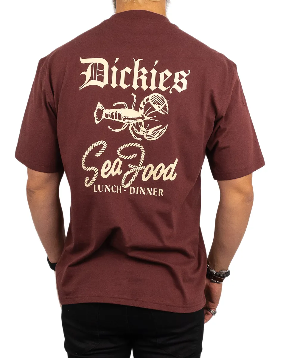 Dickies Seafood Diner Bordo Tişört