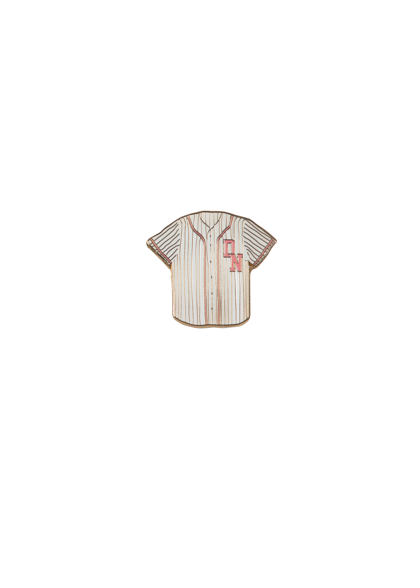 Doughnut Brooch Baseball Shirt Brooch