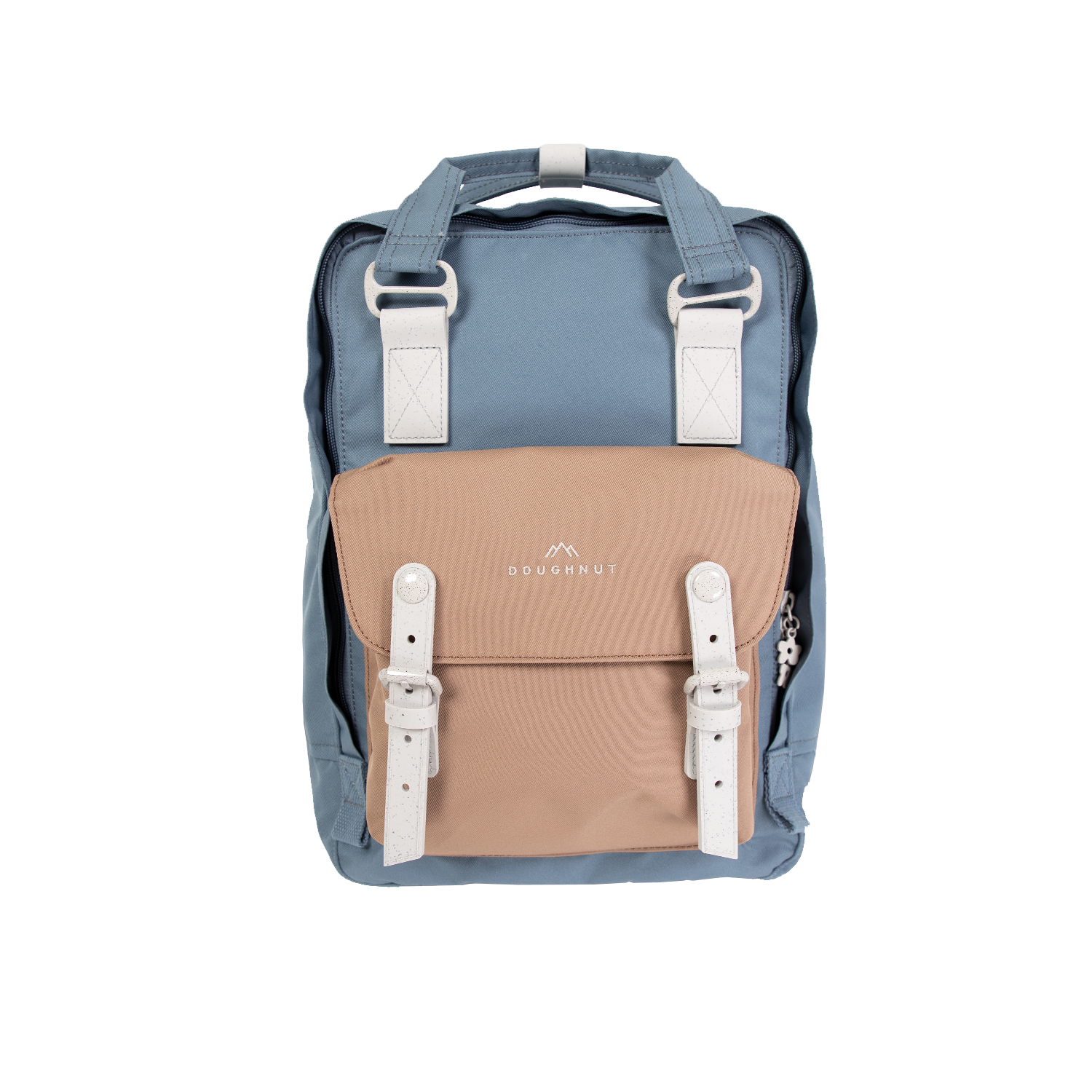 Doughnut Macaroon Monet Serisi Dusty Blue X Mushroom Unisex Sırt Çantası