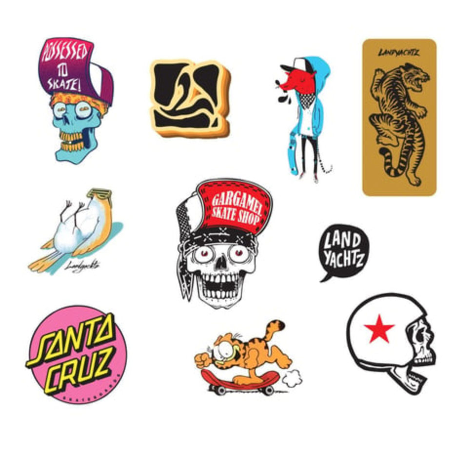 Gargamel 10'lu Sticker Seti