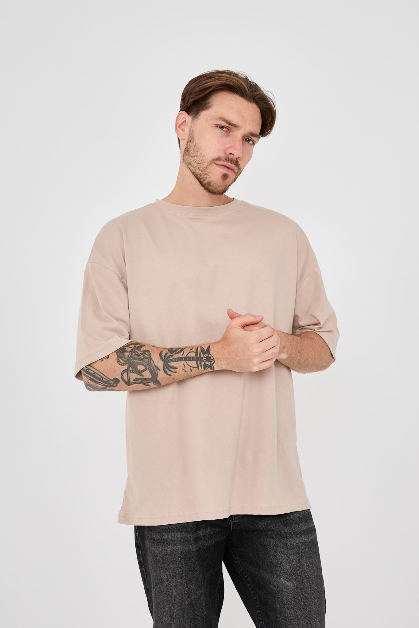 Ghetto Basic Stone Oversize T-shirt