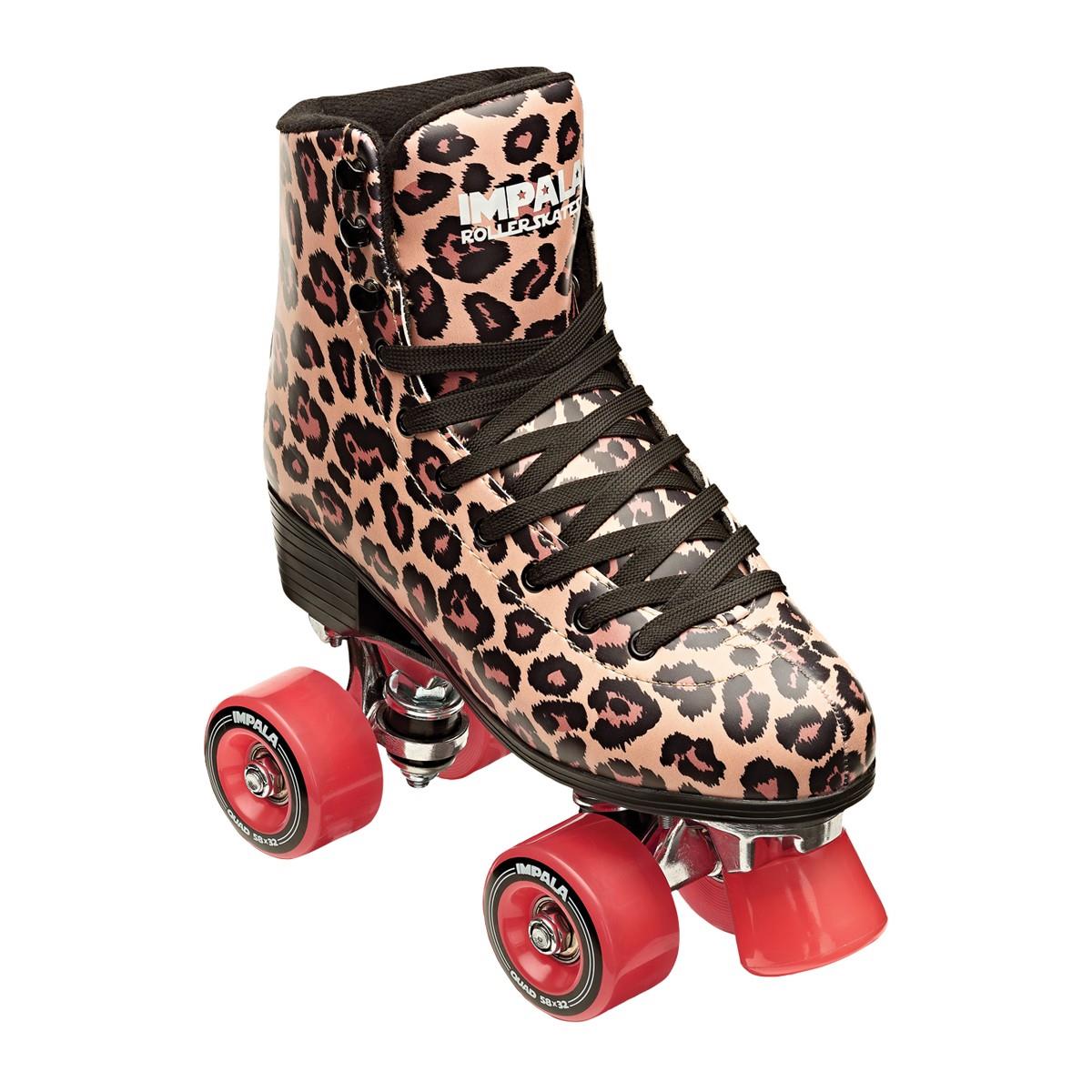 Impala Rollerskates Leopard Quad Paten IMPROLLER