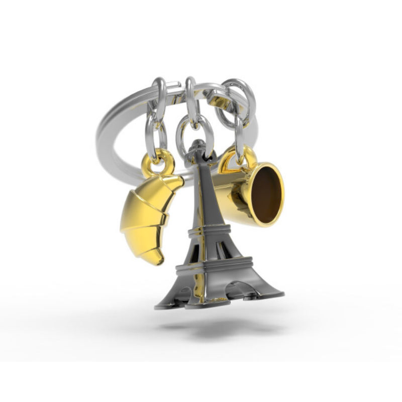Metalmorphose Eiffel Keyring