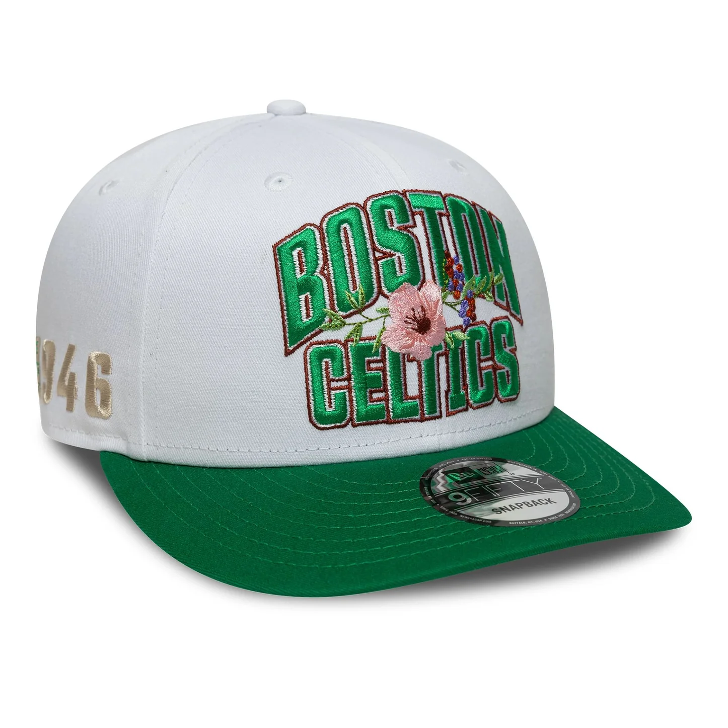 New Era Boston Celtics NBA Wordmark White 9FIFTY Snapback Ayarlanabilir Şapka