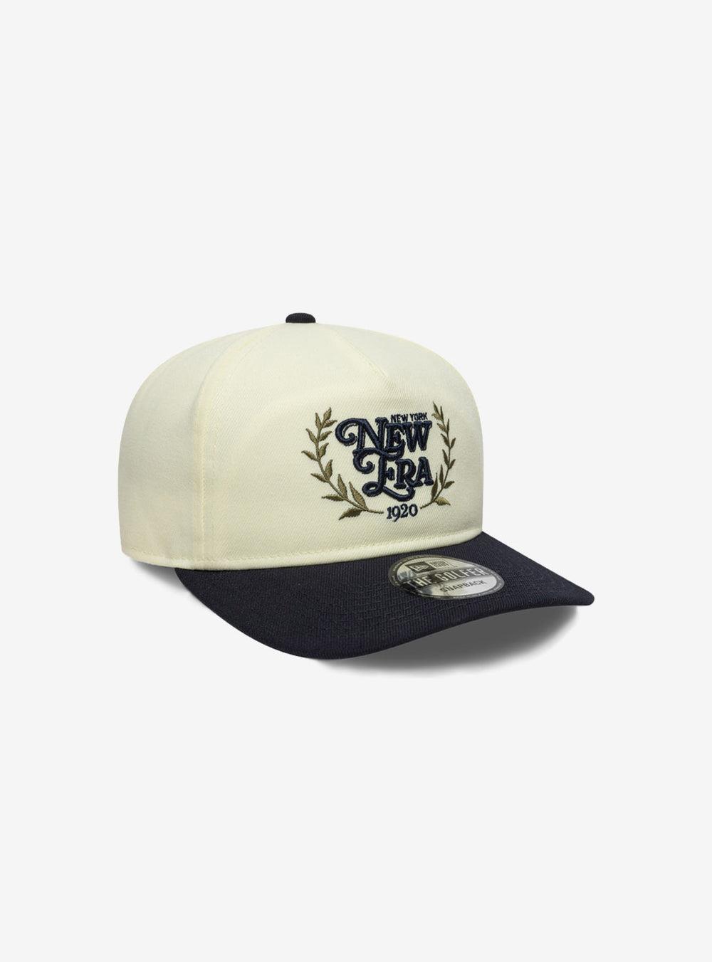 New Era Cream PRE-CURVED Golfer Şapka