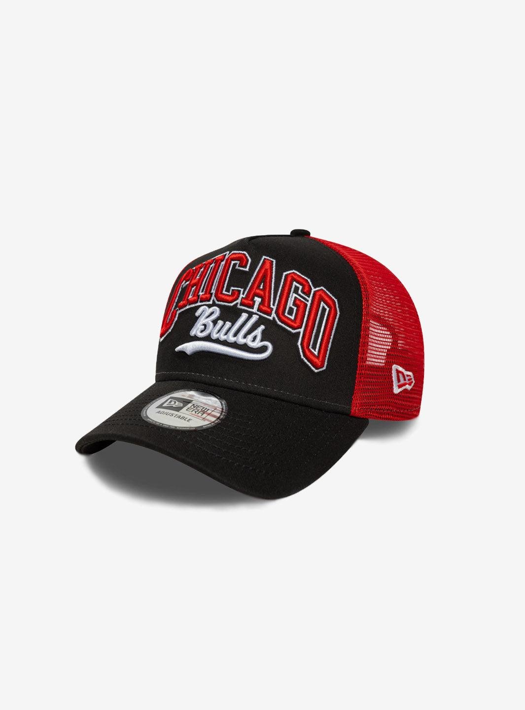 New Era New Era Script Logo 9Forty Trucker Chicago Bulls Şapka