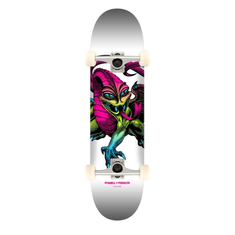 Powell Peralta 8.25 Cab Dragon Lime White Complete Skate
