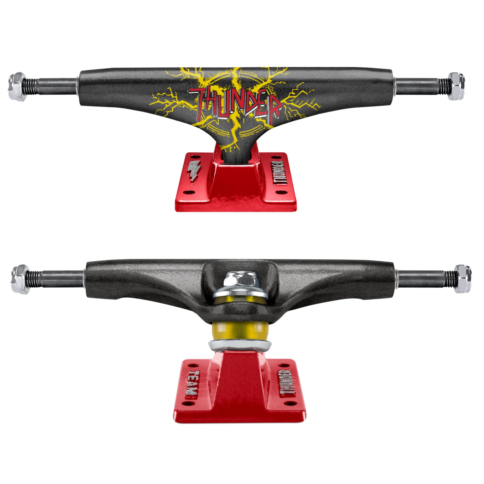 Thunder Skateboard Trucks No Mercy Team Grey/Red 148 (8.25