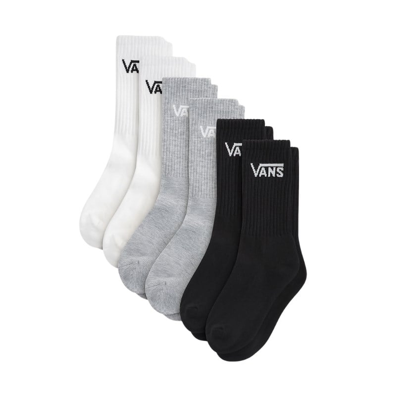 Vans Classic Crew White/Black/Heather 6 Pack