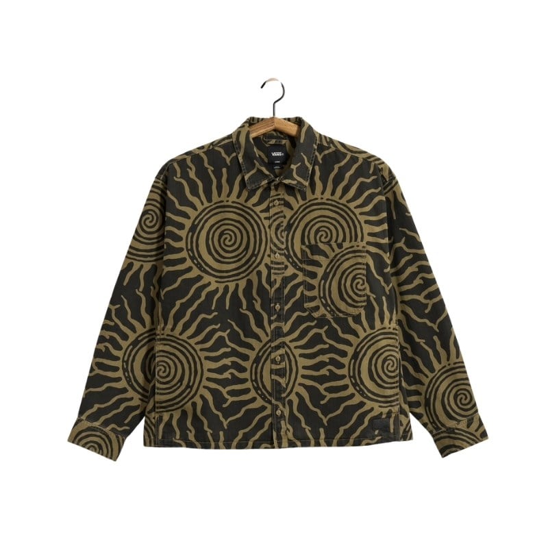 Vans Martinez Cotton Overshirt Faded Black