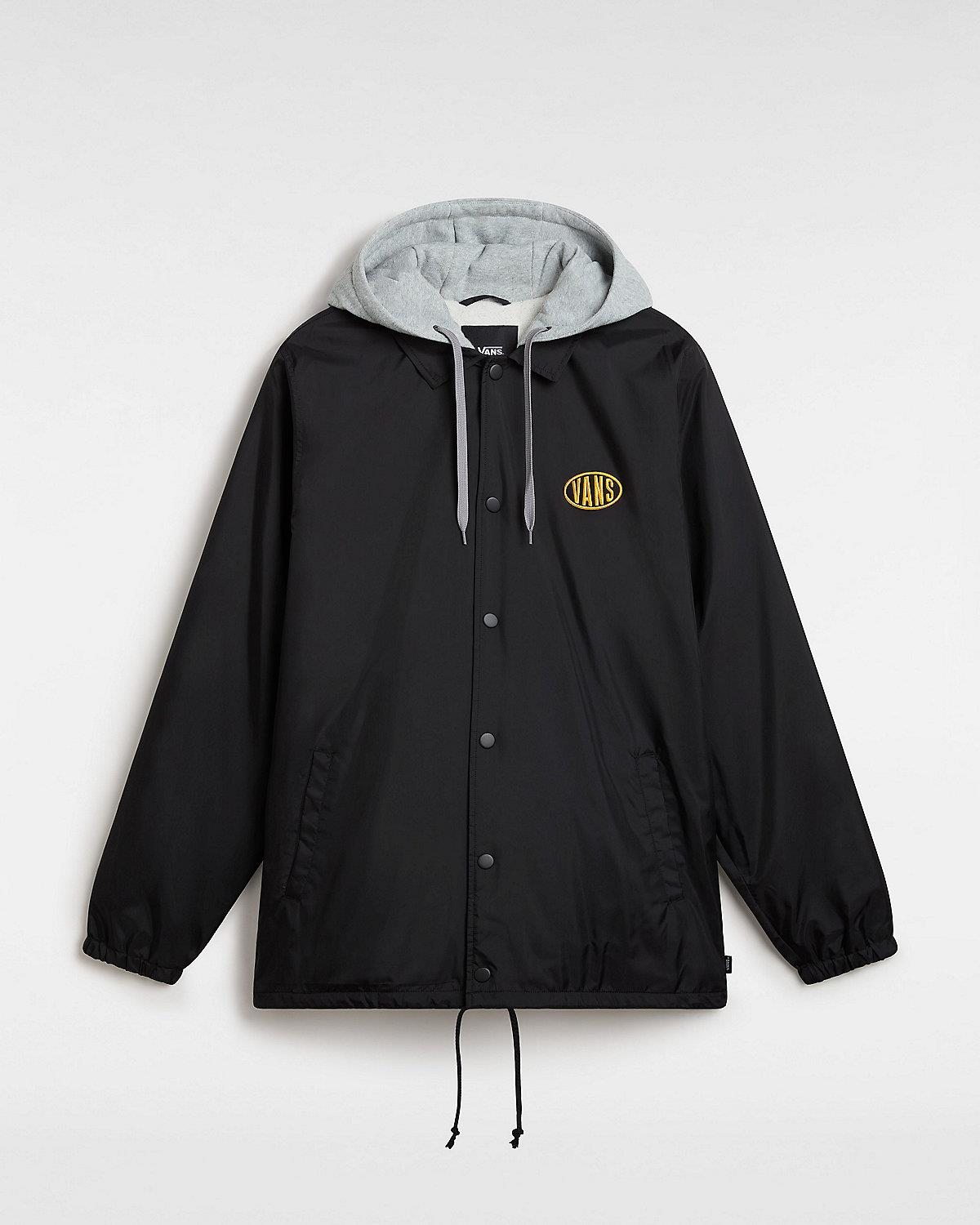 Vans Riley II Coach Jacket Erkek Siyah Ceket