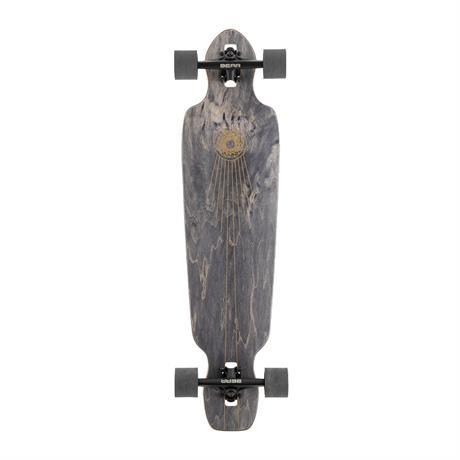 Landyachtz Battle Axe Black Space Rock Complete Longboard 120CP-FRBA38