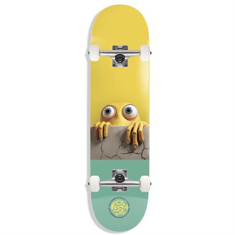 Push 7.25 Peek Over FP Green Skateboard Kaykay