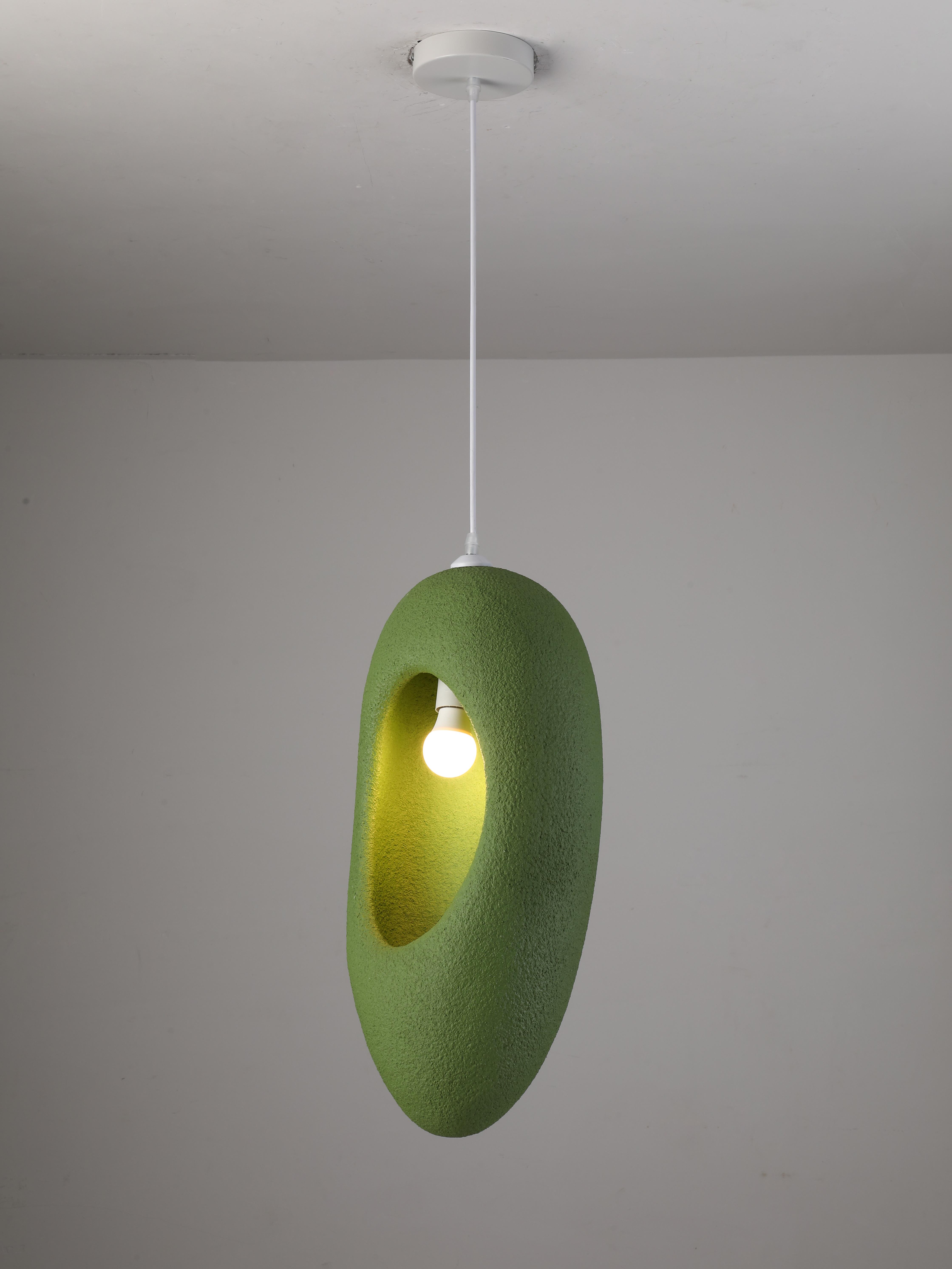 104/D300 Yeşil Beton Avize