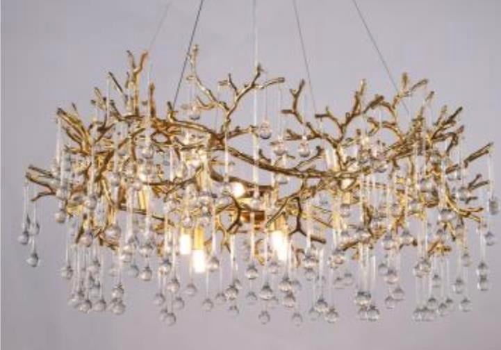 W 100 CM PARLAK GOLD 