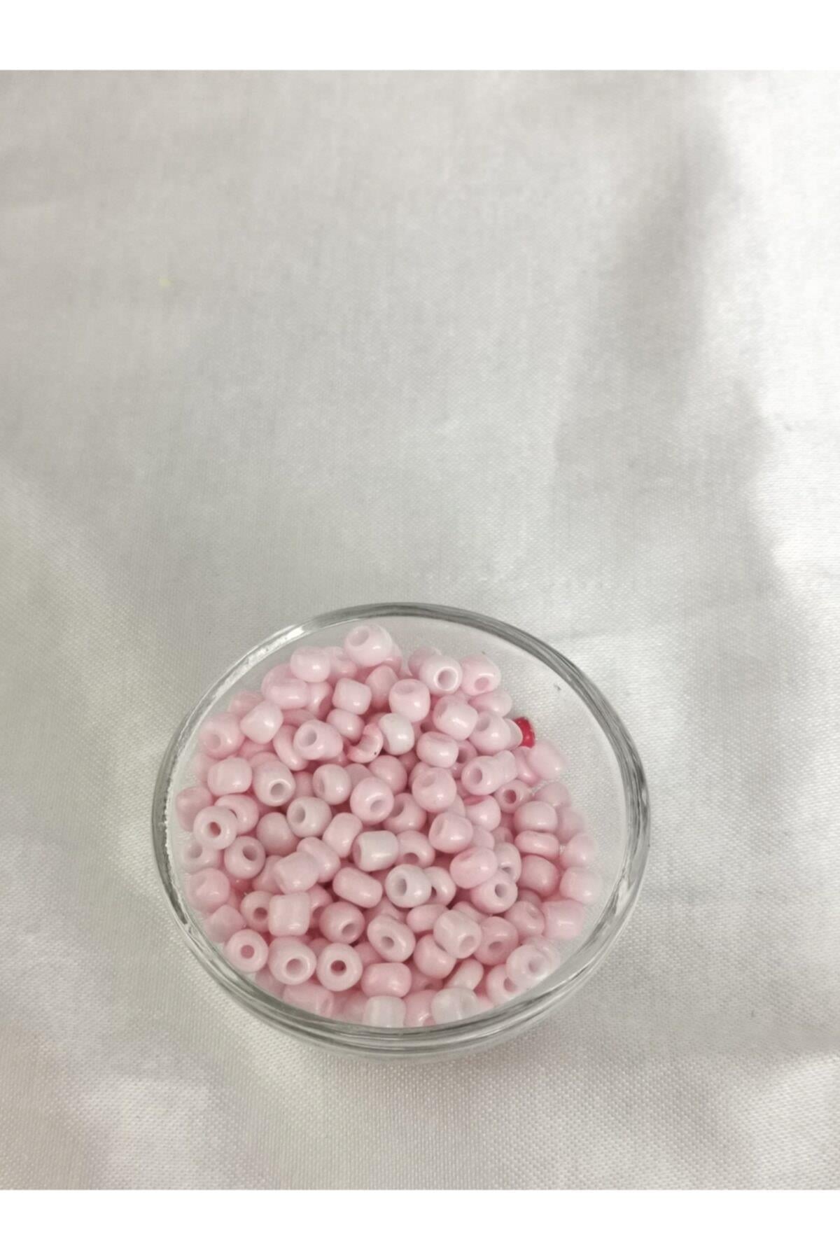 4 Mm Pembe Renk Iri Kum Boncuk,takı Yapım Boncuğu