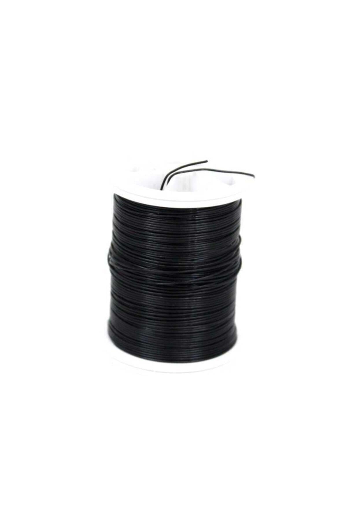 Bakır Çiçek Teli, Siyah Renk Kalınlık : 0.60 mm