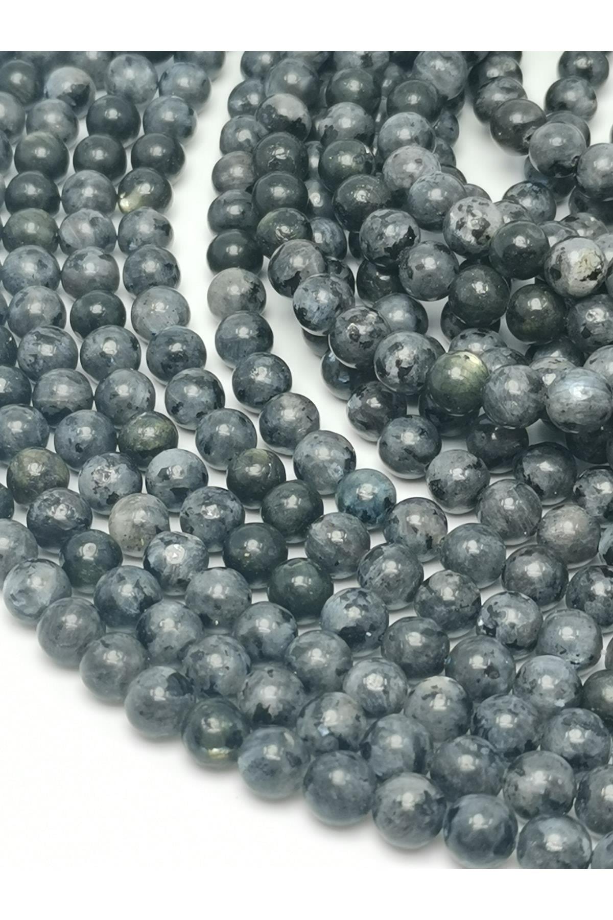 Labradorit Doğal Taş Dizisi 8mm Doğaltaş