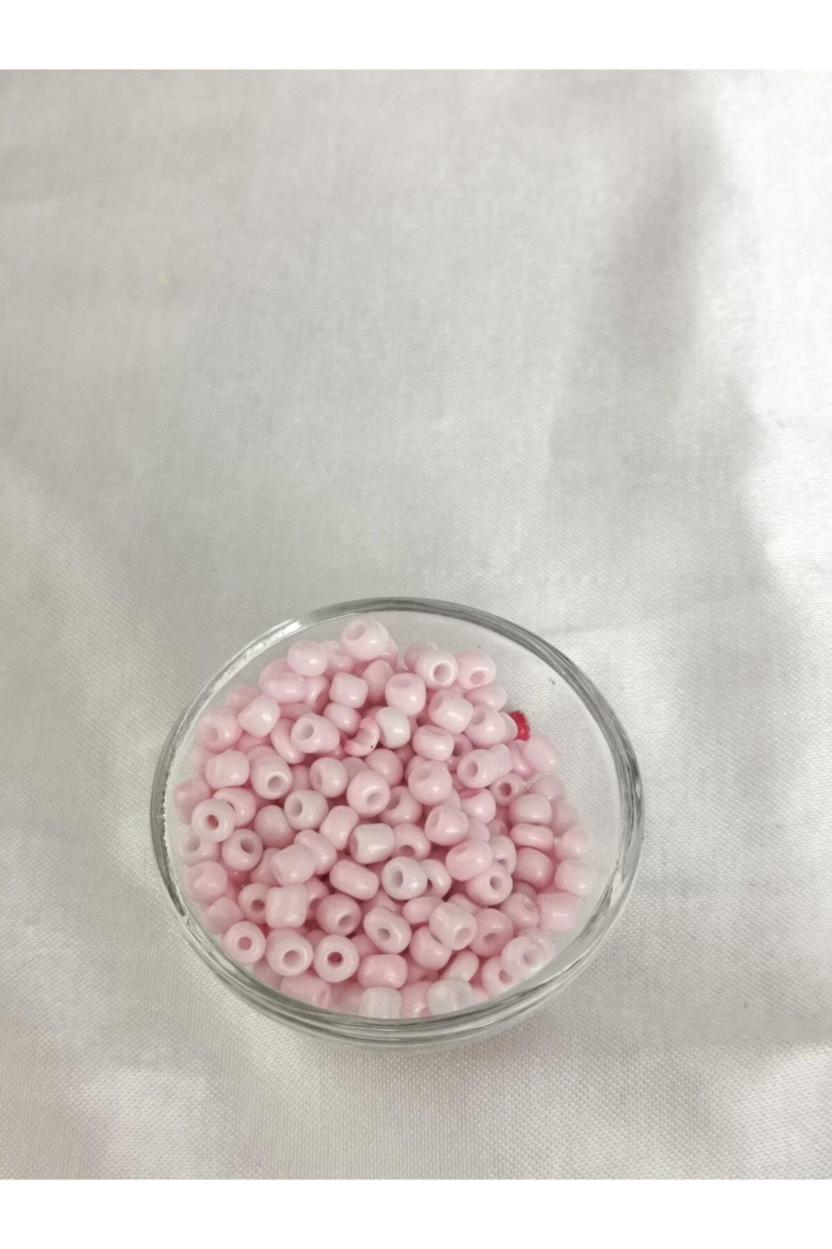 4 Mm Pembe Renk Iri Kum Boncuk,takı Yapım Boncuğu