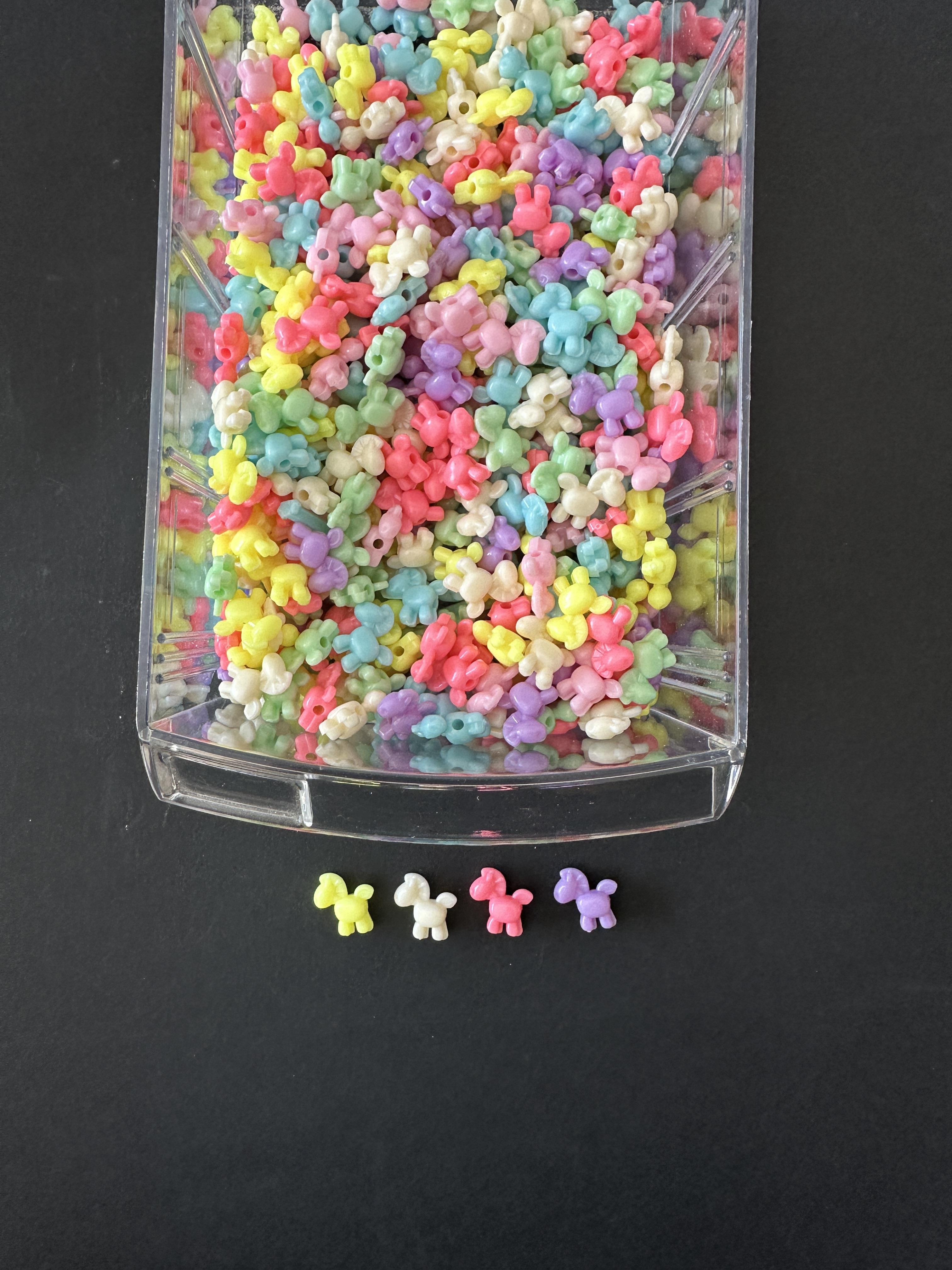 At Unicorn Model Plastik Figür boncuk 10 gram